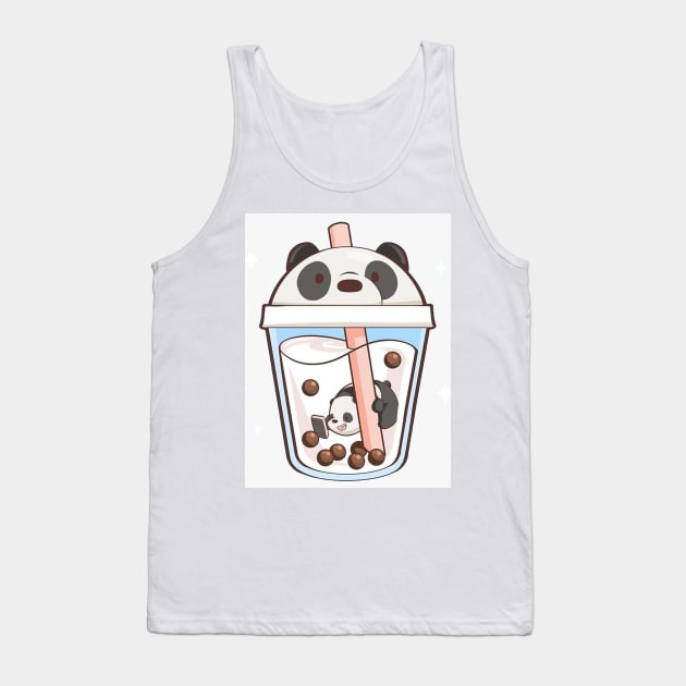 Bubble tea Tank Top by milicab